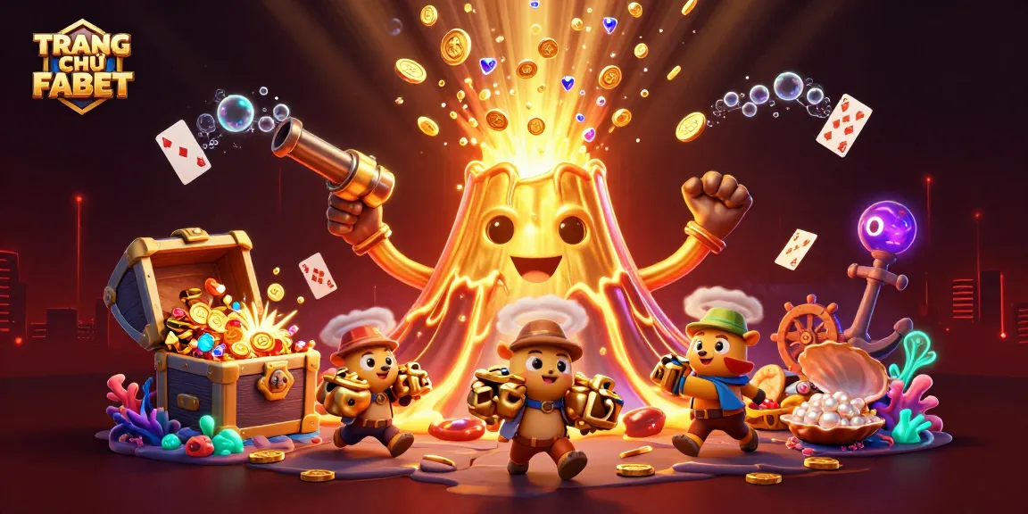 Experience thrilling gameplay at TRANG CHỦ FABET with vibrant treasures and lively casino action.