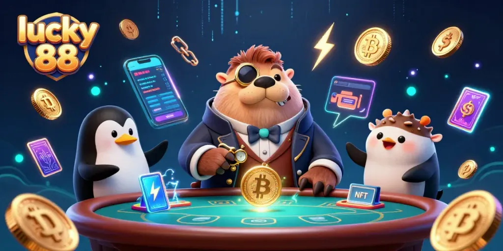 Experience thrilling gameplay at lucky 88 with a jolly walrus and sophisticated dealer
