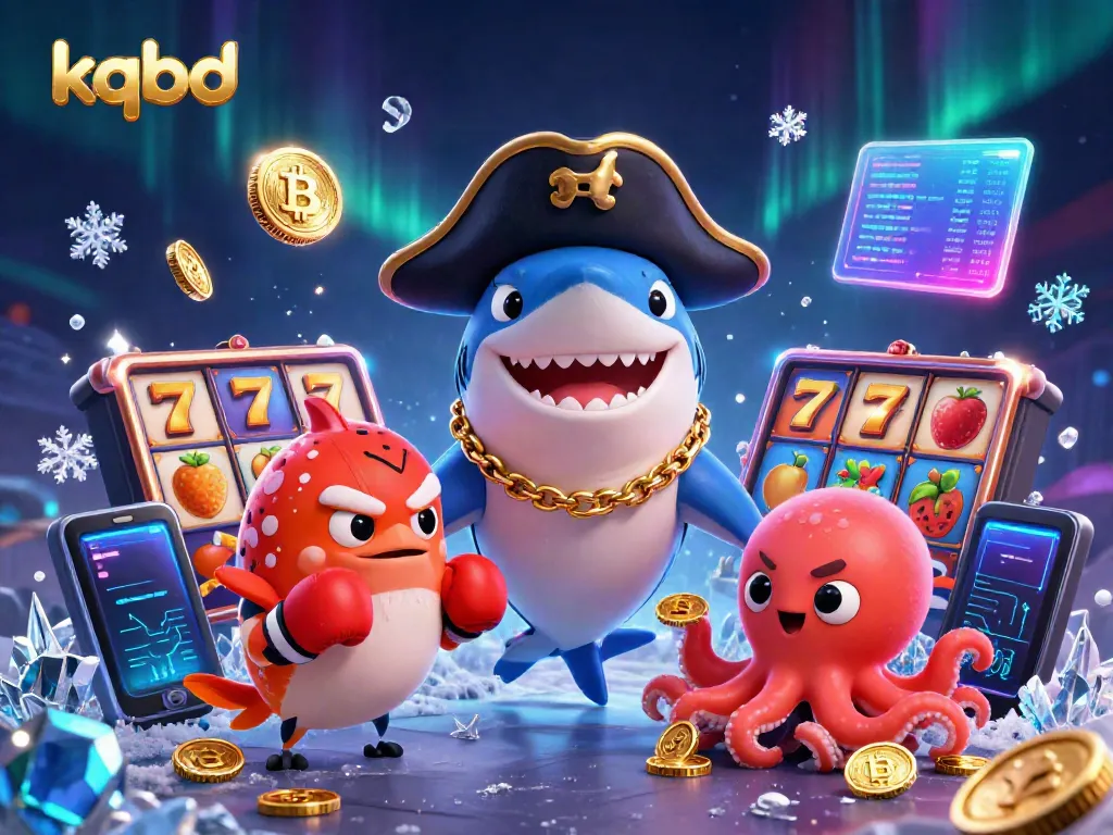 Experience thrilling kqbd gameplay with a vibrant cartoon-inspired digital gambling scene.