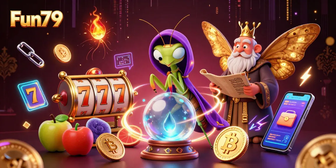 Experience thrilling gameplay at Fun79 with a mystical fortune teller and gaming elements.
