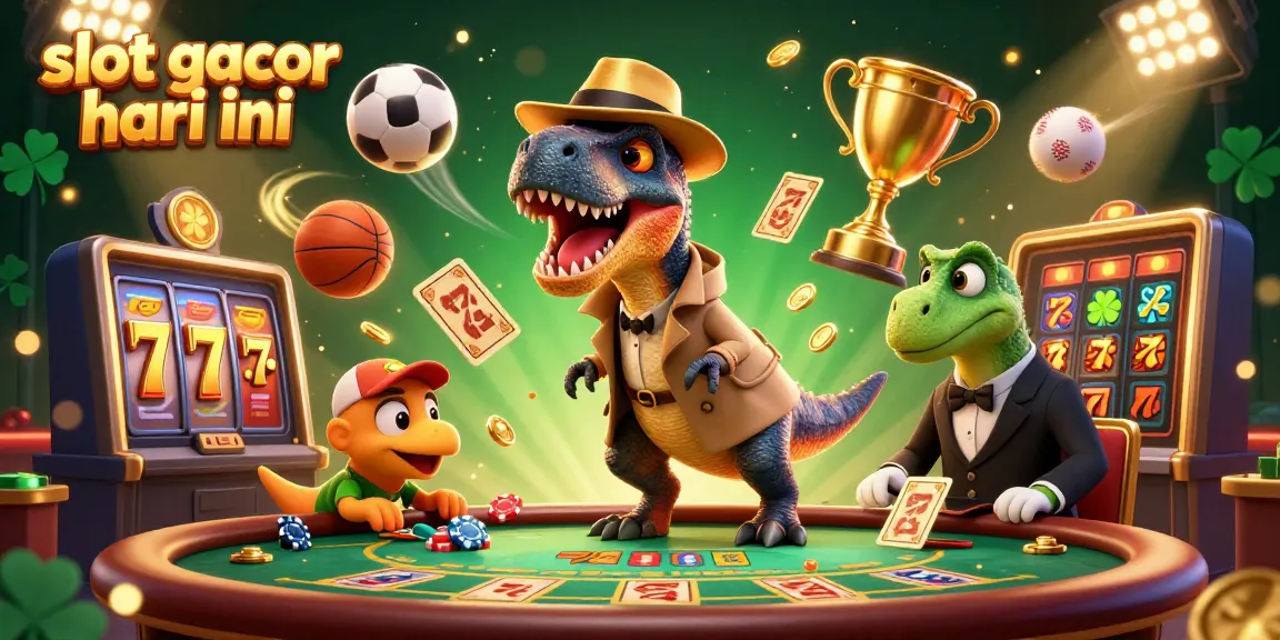 Experience thrilling action with various slot juegos in "slot gacor hari ini" that illuminate the gaming scene.