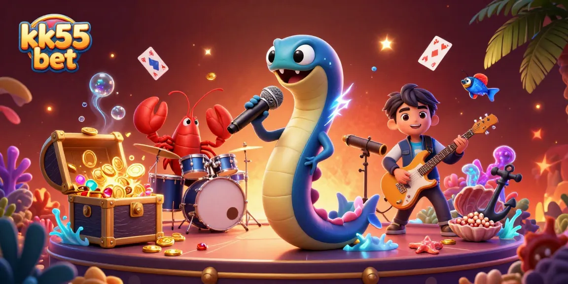 Experience thrilling wins with kk55 bet in this vibrant underwater casino scene.