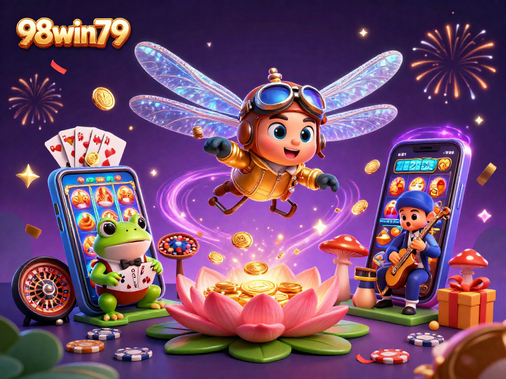 Engage with exciting games at 98win79, featuring colorful slots and dynamic casino action.