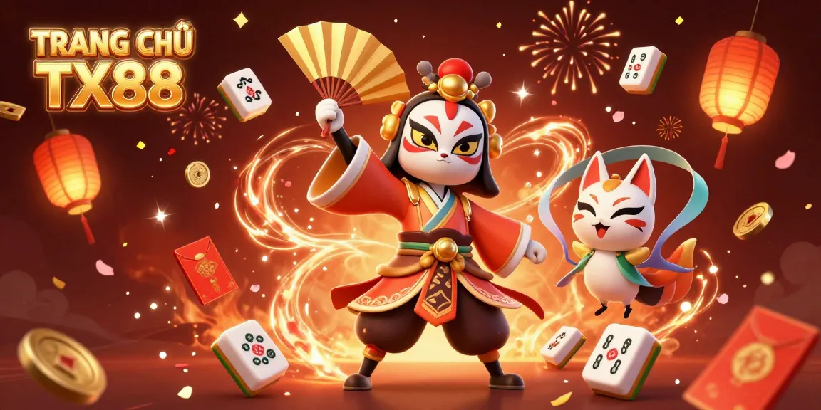 Experience excitement at TRANG CHỦ TX88 with vibrant 3D casino action featuring fortune elements.