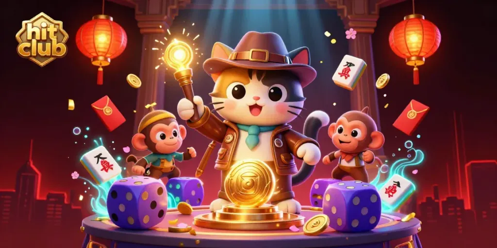 Engage with exciting adventures at Hit Club, showcasing a captivating scene with gambling elements.