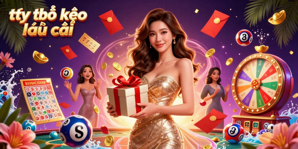 Engage with tỷ lệ kèo nhà cái in a vibrant casino scene filled with festive elements and dynamic action.
