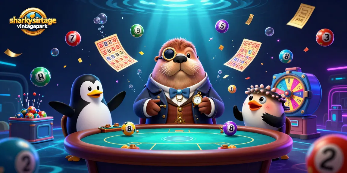 Experience thrilling games at sharkysvintagepark with vibrant lottery action and colorful characters.
