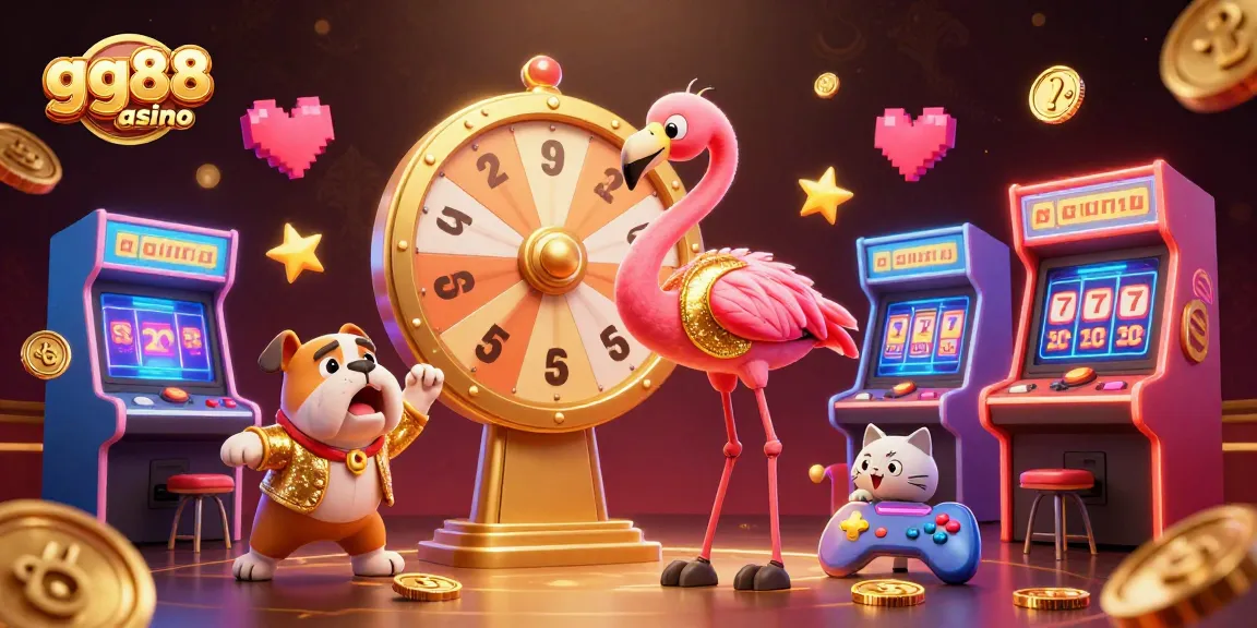Win big at gg88 casino with interactive 3D game elements and vibrant animations.