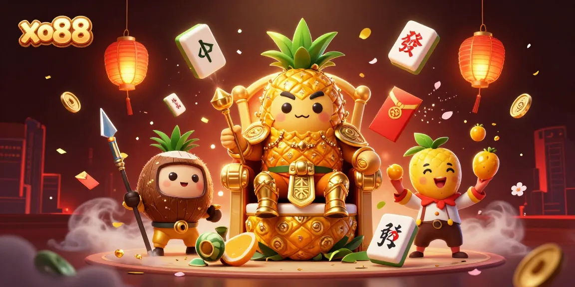Experience thrilling gaming moments with xo88's vibrant 3D illustration of a beach casino scene packed with classic gaming elements.