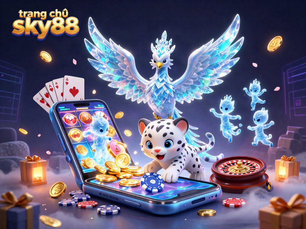 Engage with thrilling gameplay at trang chủ sky88 through vibrant 3D casino graphics and stunning game elements.
